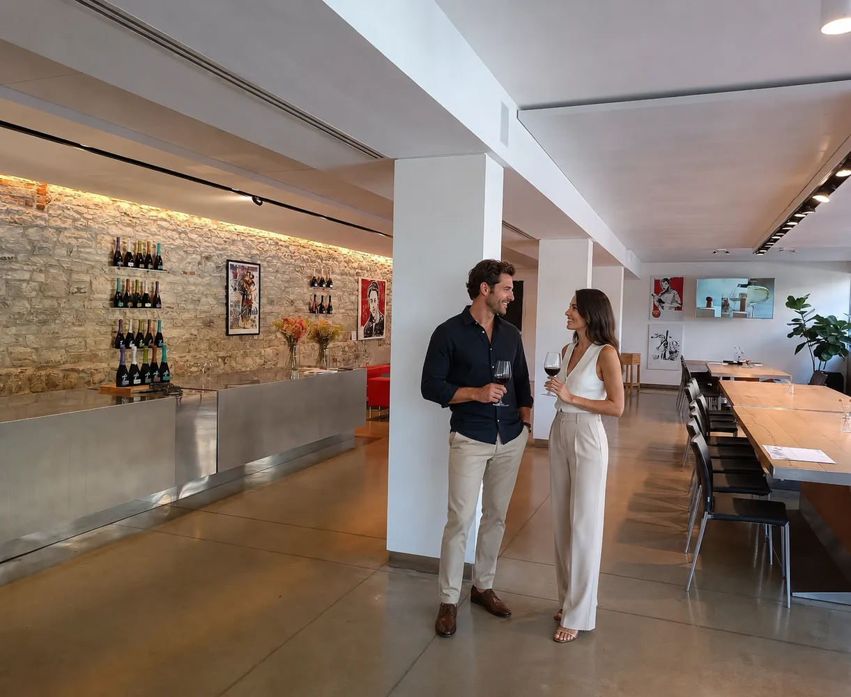Bortolomiol Parco della Filandetta Prosecco tasting room