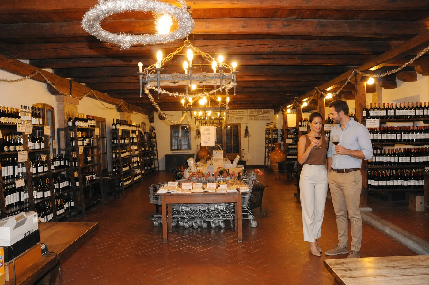 Villa Sceriman wine shop in the Colli Euganei